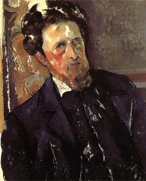 Paul Cezanne Portrait de joachim Gasquet Norge oil painting art